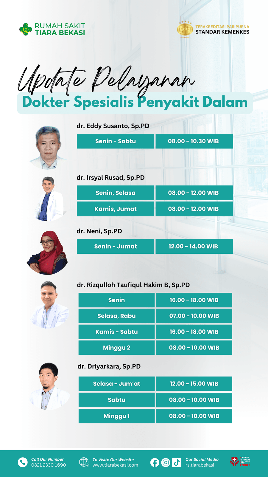 Poliklinik Penyakit Dalam (Internis)