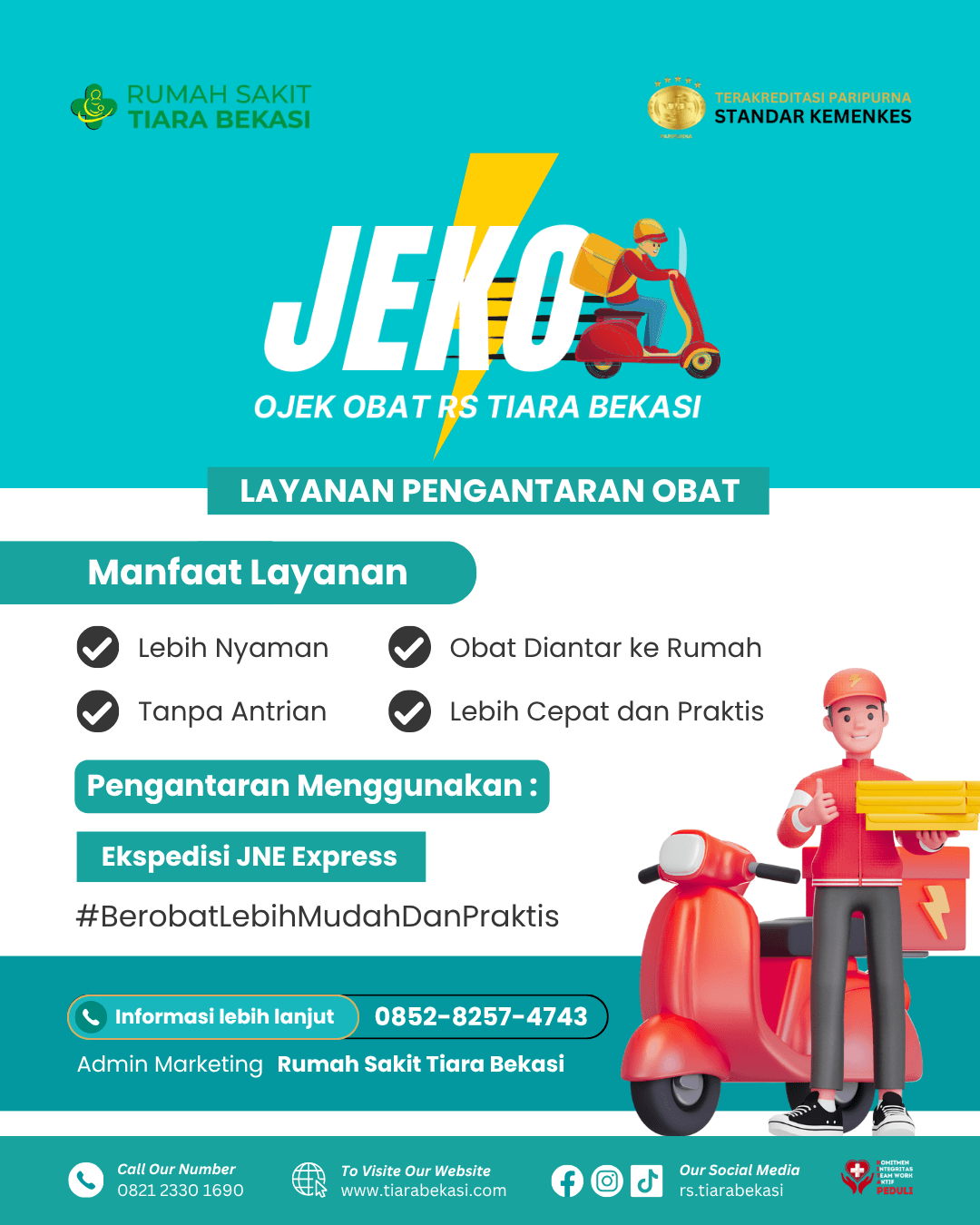 Layanan JEKO (Ojek Obat)