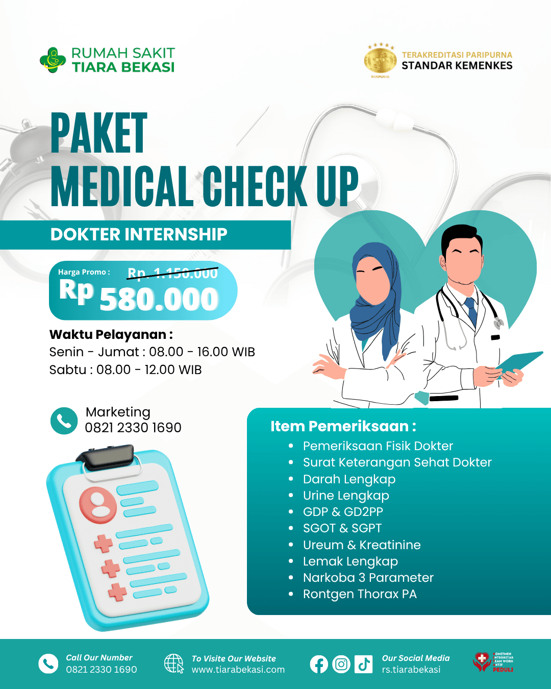 MCU Dokter Internship & Medis